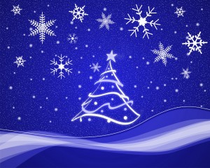 snowflakes-and-christmas-tree-stylized