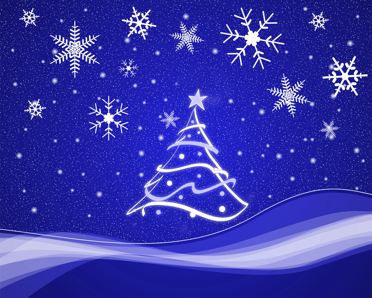 free christmas snowflake wallpaper - home