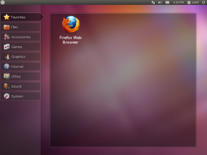 ubuntu - netbook look and feel