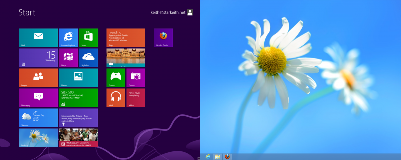 Windows 8 dual monitor screen capture