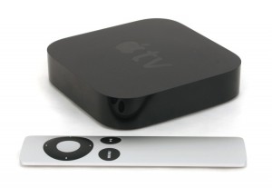 Apple TV with remote