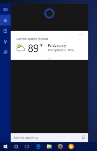 windows 10 cortana