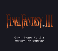 Final Fantasy III/VI Title