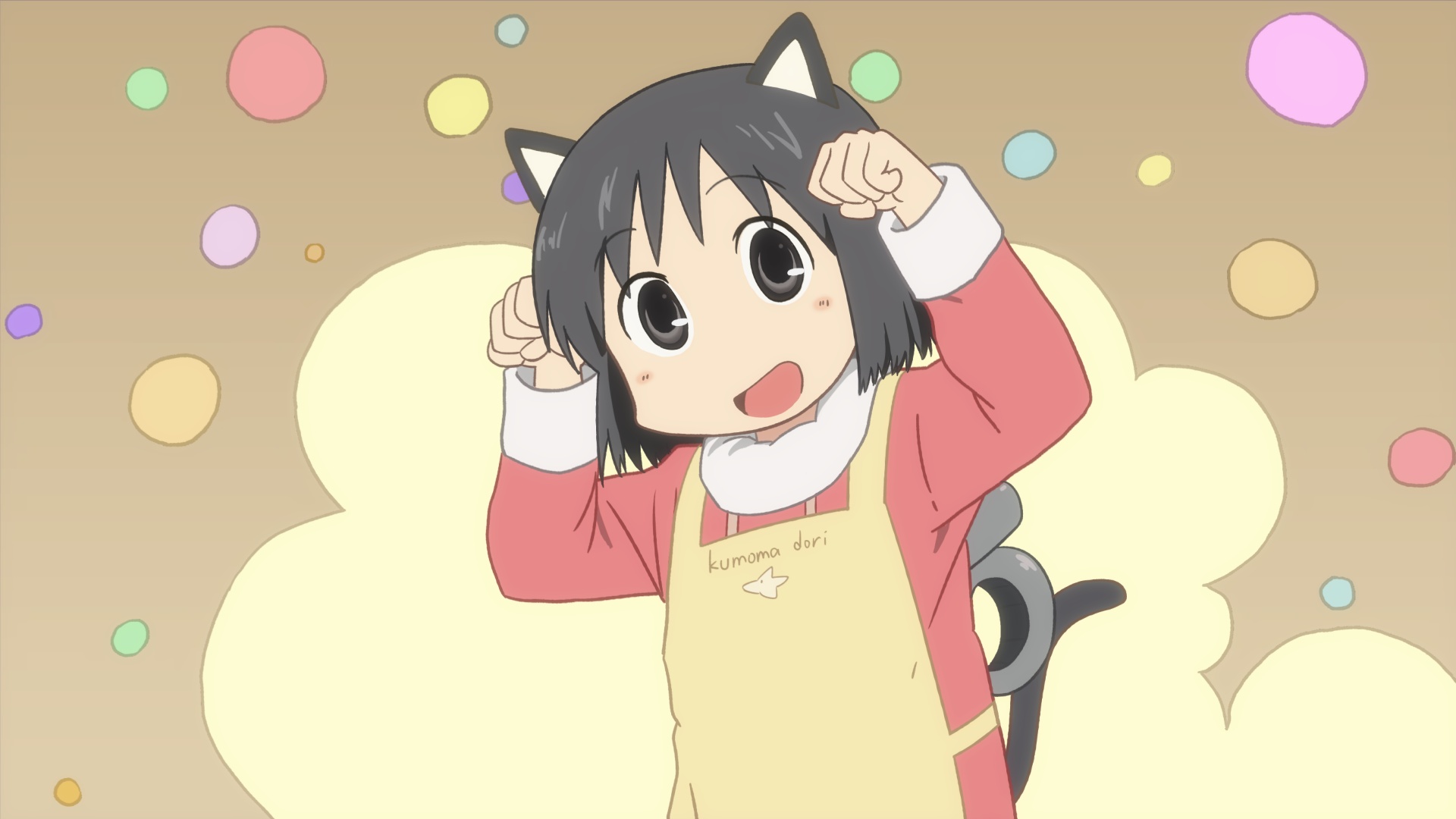 nichijou wallpaper nano nyan core dump